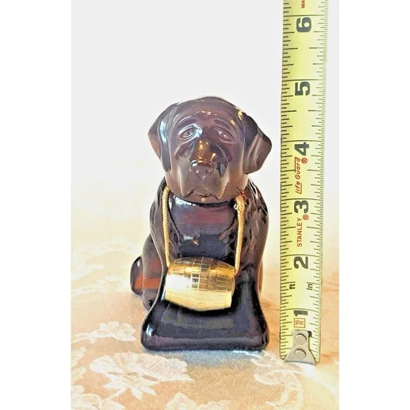 Vintage Avon St. Bernard Dog Cologne Aftershave Bottle Decanter ~ Empty - Picture 6 of 7